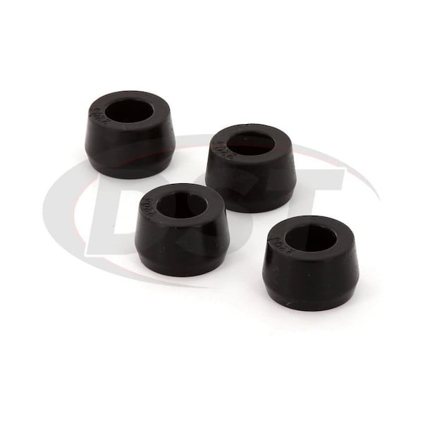 Black Polyurethane Includes Four Halves For Half Bushings For Hourglass Style